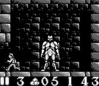 une photo d'Ã©cran de Bram Stoker s Dracula sur Nintendo Game Boy